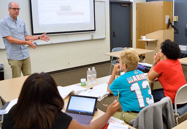 Jim Spee classroom